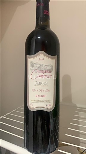 Sørvest Cahors Château Combarieu Les Fiefs du Comte 2016