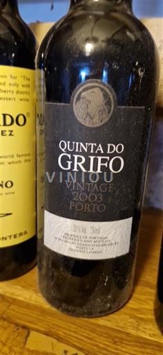 Portugalia Porto Quinta do Grifo Vintage 2003