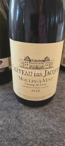 Beaujolais Moulin-à-vent Château Jacques Champ de Cour 2018