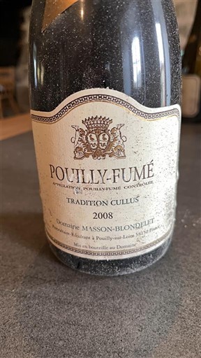 Lugina e Luarës Pouilly-fumé Domaine Masson-Blondelet Tradition Cullus 2008