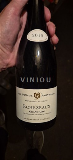 Burgundi Echezeaux Grand Cru Domaine Forey Père & Fils 2019