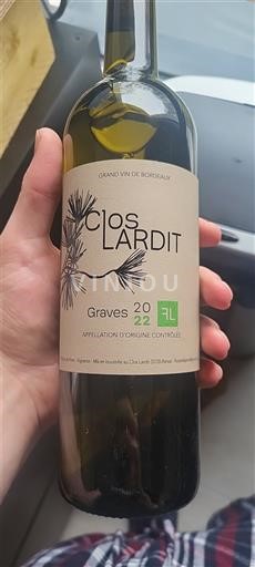 Bordeaux Graves Clos Lardit 2022