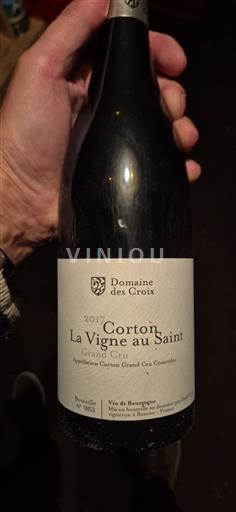 Bourgondië Corton Grand Cru Domaine Croix La Vigne au Saint 2017