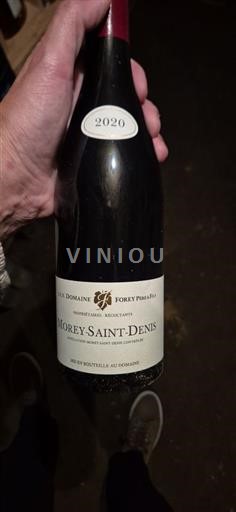 Borgoña Morey-Saint-Denis Domaine Forey Père & Fils 2020