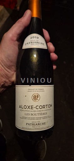 Burgundija Aloxe-Corton Patriarche Les Boutières 2019