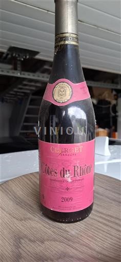 Рона долина Кот дю Рон Clerget 2009
