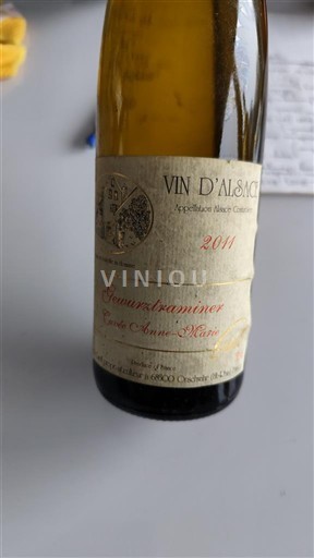 Алзас Аласас Domaine Stoeffler Anne-Marie 2011