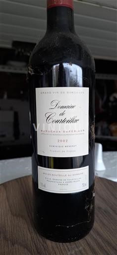 Burdeos Bordeaux superior Domaine Canteliou Réserve du Domaine 2002