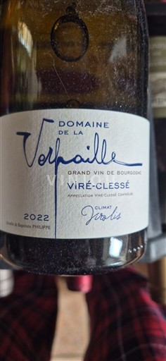 Burgund Viré-Clessé Domaine La Verpaille Climat Jorals 2022