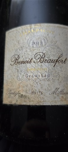 Shampanjë E paspecifikuar Benoit Beaufort 2012