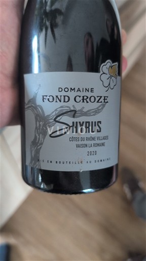 Рона долина Nespecificirano Domaine Fond Croze Shyrus 2020