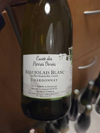 Beaujolais Ikke spesifisert Domaine Gutty des Pierres Dorées Ikke-årgang