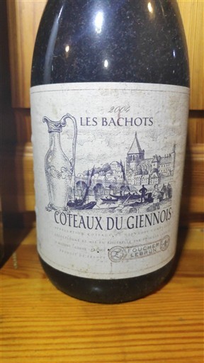 Lugina e Luarës Coteaux-du-giennois Touche Mitaine Les Bachots 2004