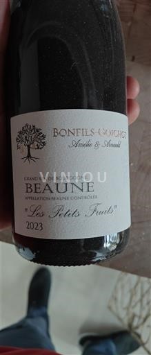 Bourgogne Beaune Bonfils-Coignot Les Petits Fruits 2023