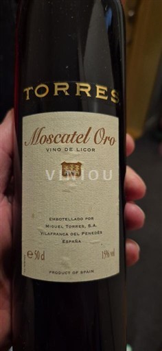 Katalonja Torres Moscatel Oro Jo Viti