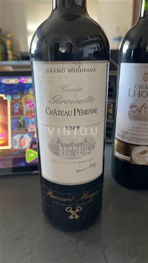 Bordoja Blaye-côtes-de-bordeaux Château Pérenne Girouette 2009