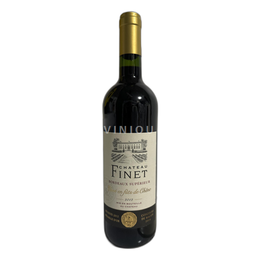 Burdeos Bordeaux superior Château Finet Élevé en fûts de chêne 2012