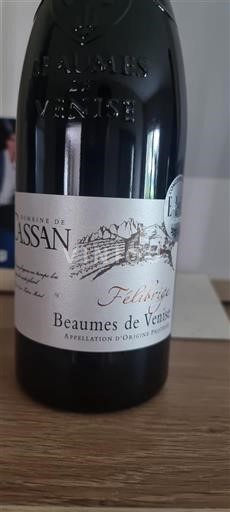 Vale do Ródano Beaumes de Venise Domaine Cassan Felibrige 2019