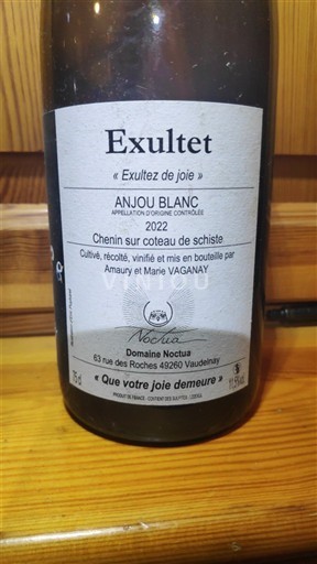 Алзас Пино бели Domaine Noctua Exultet 2022