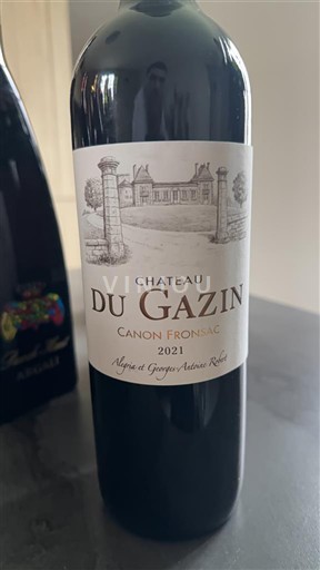 Bordoja Canon-Fronsac Château Gazin 2021