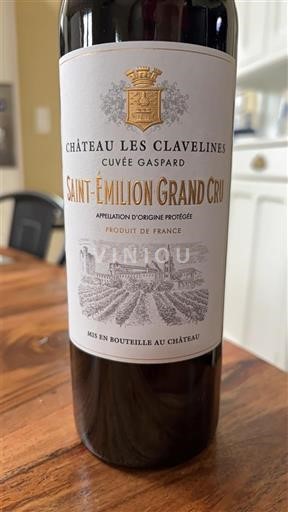 Bordo Сент-Емилион Гранд Кру Grand Cru Château Les Clavelines Gaspard 2019