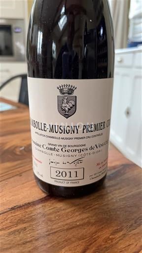 Burgundy Chambolle-Musigny Premier Cru Comte Georges de Vogüé 2011