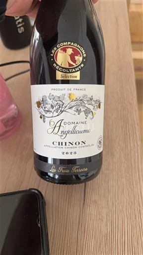 Lugina e Luarës Chinon Domaine Angelliaume Les Trois Terrasses 2023
