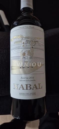 Kastilja dhe Leoni Ribera del Duero Nabal Reserva Selección de la familia 2016