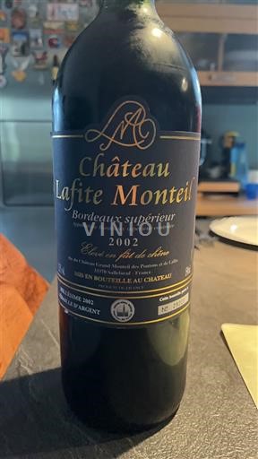 Bordo Bordo superior Château Lafite Monteil 2002