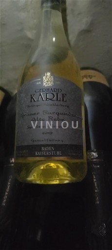 Baden Kaiserstuhl Gerhard Karle Grauer Burgunder Alte Rebe Spätlese Trocken 2019