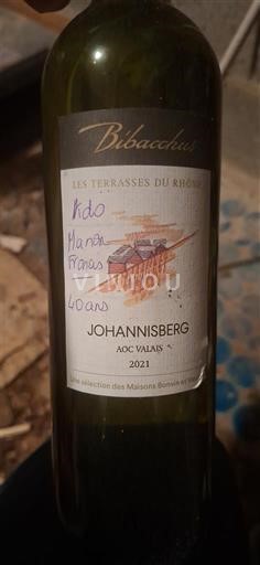 Valais Bibacchus Les Terrasses du Rhône 2021