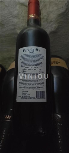 Долина Мауле Viña William Fèvre Parcela #7 2005