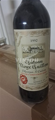 Bordoja Saint-Georges-Saint-Émilion Château Vieux Guillou 1992