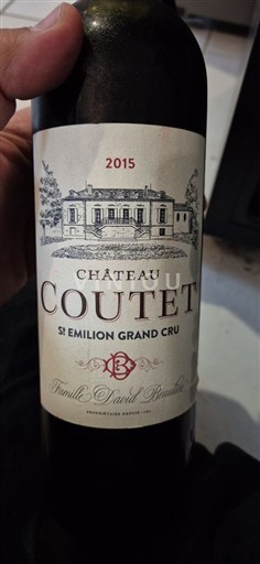 Burdeos Saint-Émilion Gran Cru Grand Cru Château Coutet 2015