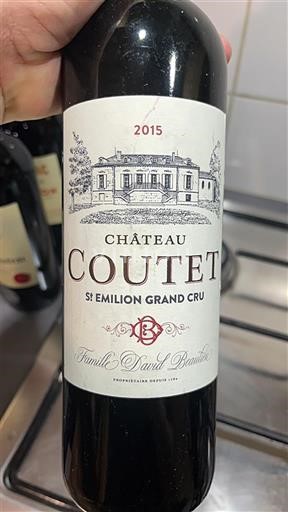Bordoja Saint-Émilion Grand Cru Grand Cru Château Coutet 2015