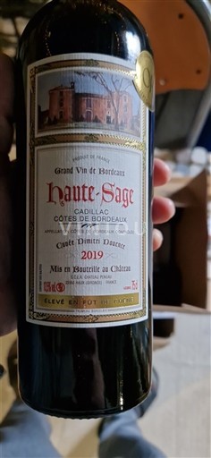 Bordoja Cadillac-kodra-të-Bordeaux-së Haute-Sage Dimitri Douence 2019