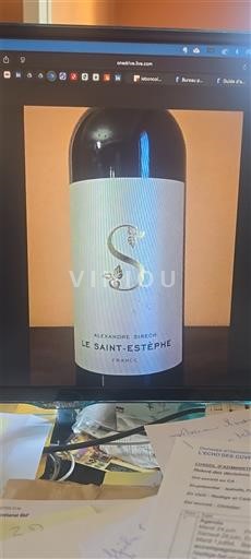 Bordeaux Saint-Estèphe Alexandre Sirach Le Saint-Estèphe 2011