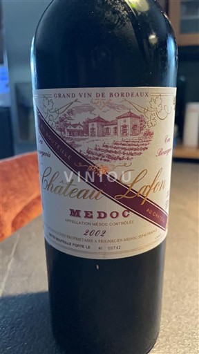 Bordoja Médoc Château Lafon 2002