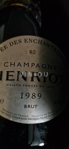 Шампања Šampanjac Henriot des Enchanteleurs 1989