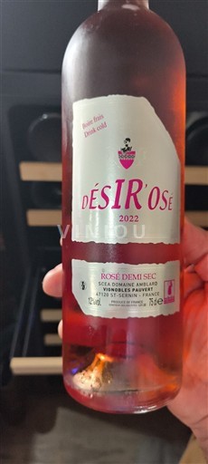Lugina e Luarës Rosé-de-Loire Domaine Amirault DésiR'ose 2022