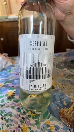 Veneto Colli Euganei La Mincana Dal Martello Serprino 2024