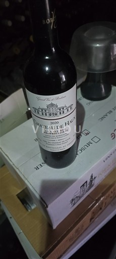 Bordeaux Blaye-Côtes-de-Bordeaux Château Haute 2020