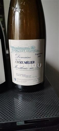 Lugina e Luarës Montlouis-sur-Loire Domaine La Croix Mélier 2003