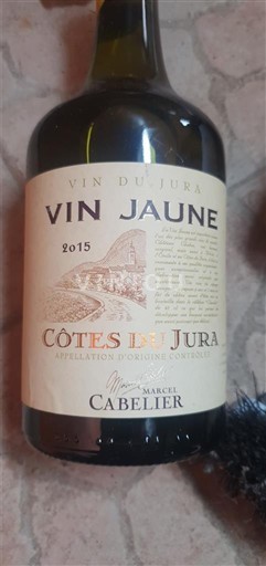 Jura Côtes-du-jura Marcel Cabelier Vin Jaune 2015