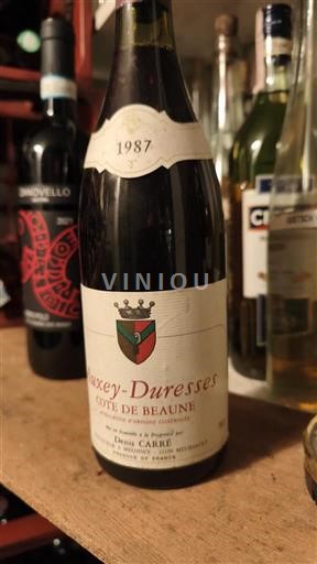 Borgonha Auxey-duresses Domaine Carré 1987
