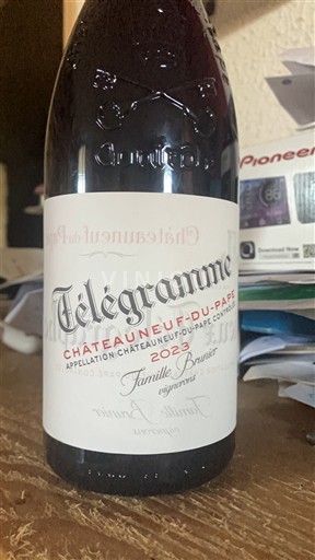 Рона долина Шатонеф-дю-Пап Famille Brunier Télégramme 2023