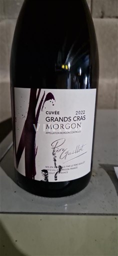 Beaujolais Morgon Le Père Guillot Grands Cras 2022