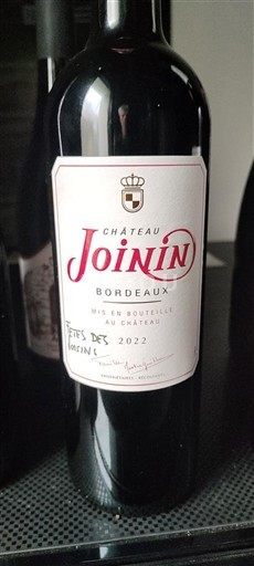 Bordeaux Château Joinin 2021