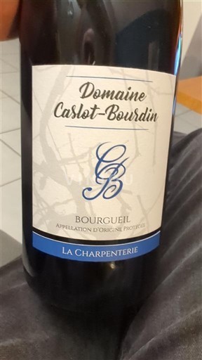 Loiredalen Bourgueil Domaine Carlot-Bourdin La Charpenterie Icke årgångsbetecknad
