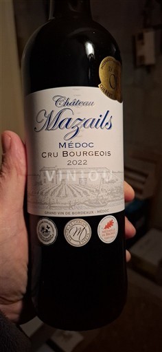 Bordeaux Médoc Château Mazails 2022